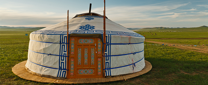 Ger in Mongolie Ger in Mongolie
