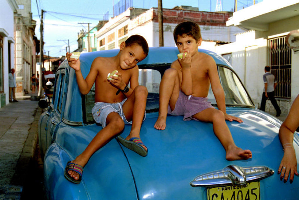 Cuba lokale kinderen