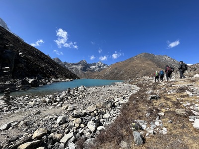 Route Nepal Everest Base Camp, 24 dagen - Dag 10