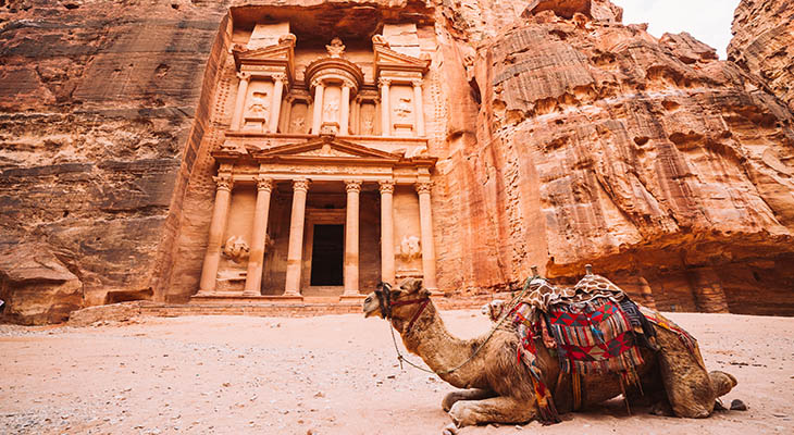 Petra Jordanië Petra Jordanië