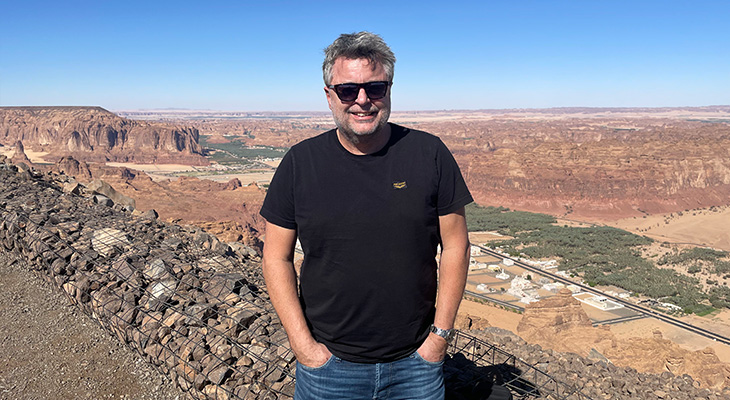 Jacco in Saoedi-Arabië Jacco in Saoedi-Arabië