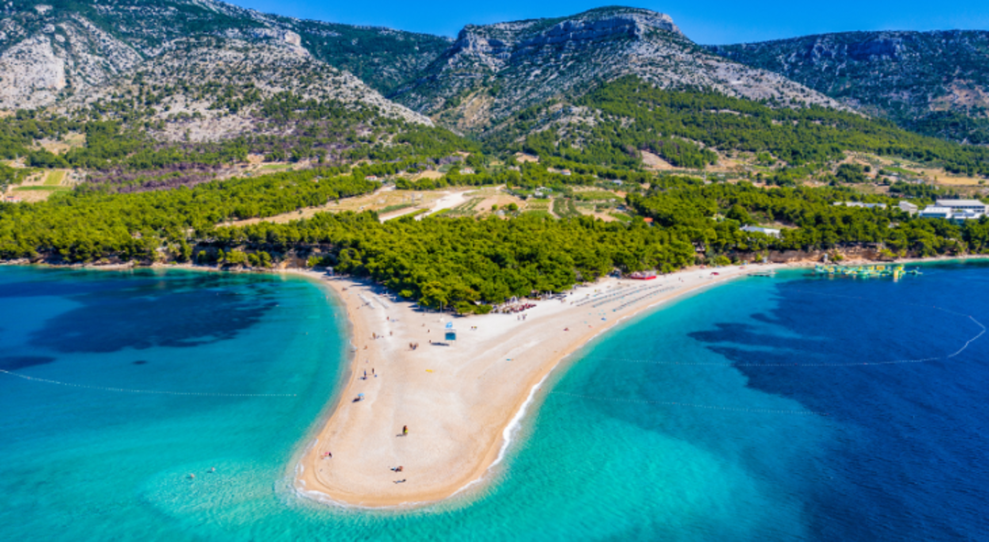 Zlatni Rat in Kroatië