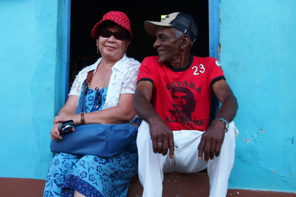 Cuba contact met lokale bevolking