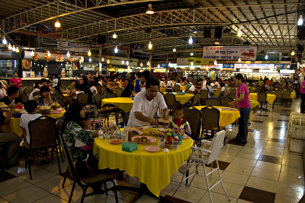 Eten in Kuching