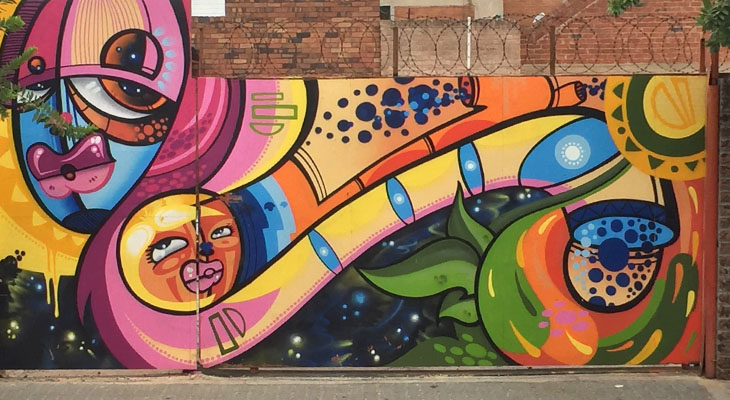 Street art Johannesburg Street art Johannesburg