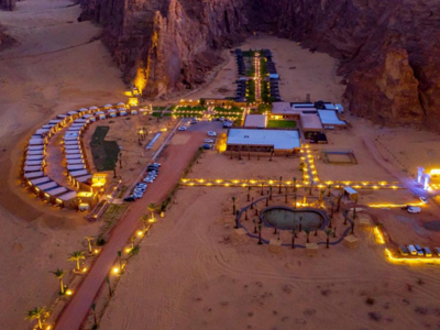Sahary Alula Resort Saoedi-Arabië van boven