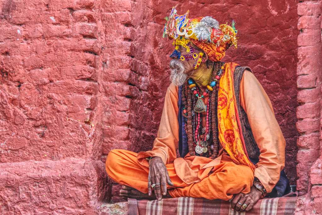 Rondreis Nepal Kathmandu Sadhu