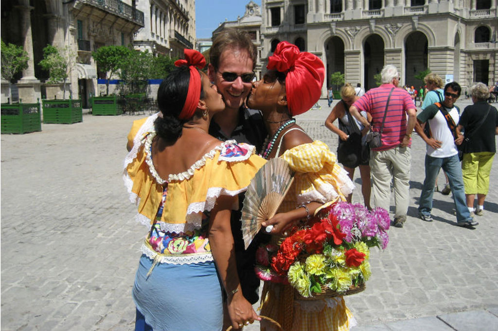 Contact met de lokale bevolking