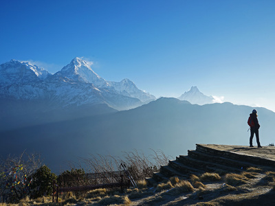 Route Nepal Annapurna, 23 dagen - Dag 8