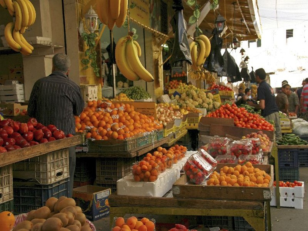 Lokale markt Jordanië
