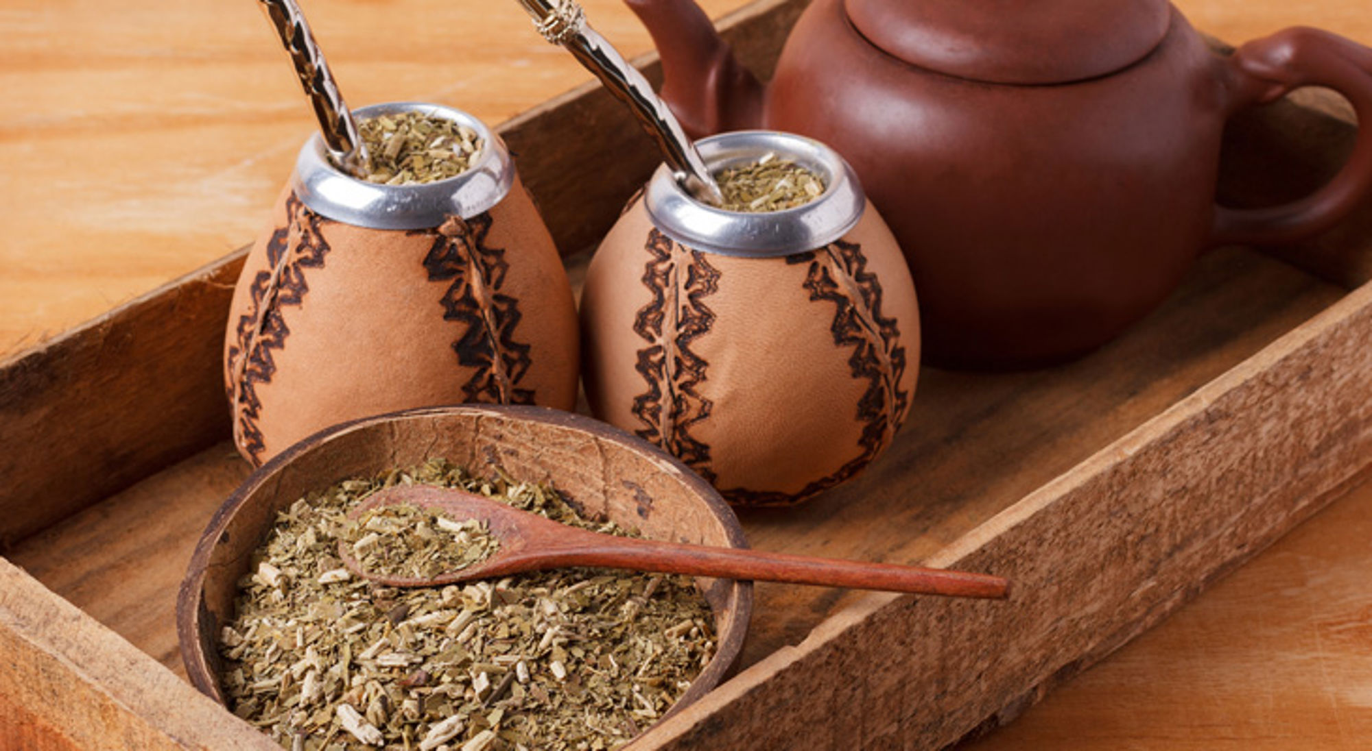 Mate drinken in Buenos Aires