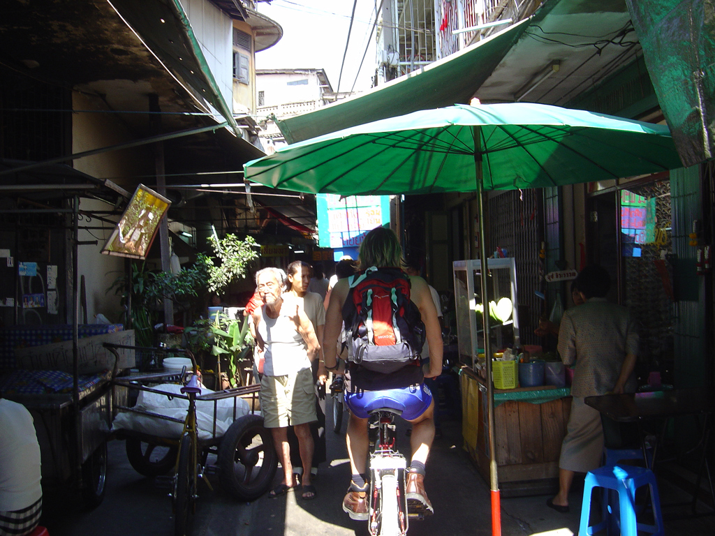 Fietstocht Bangkok