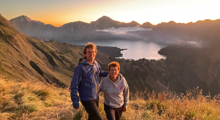 Mount Rinjani op Lombok Mount Rinjani op Lombok