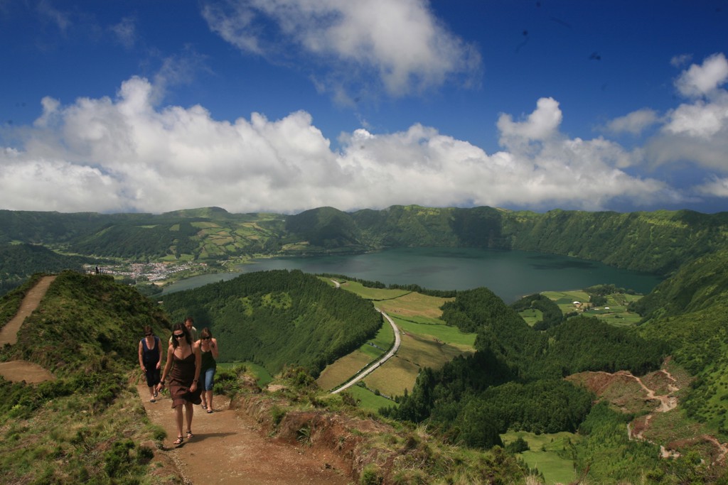 familiereis Azoren sete cidades