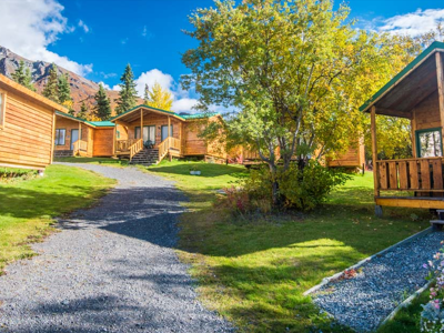 Sheep Mountain Lodge Glacier Lake Alaska