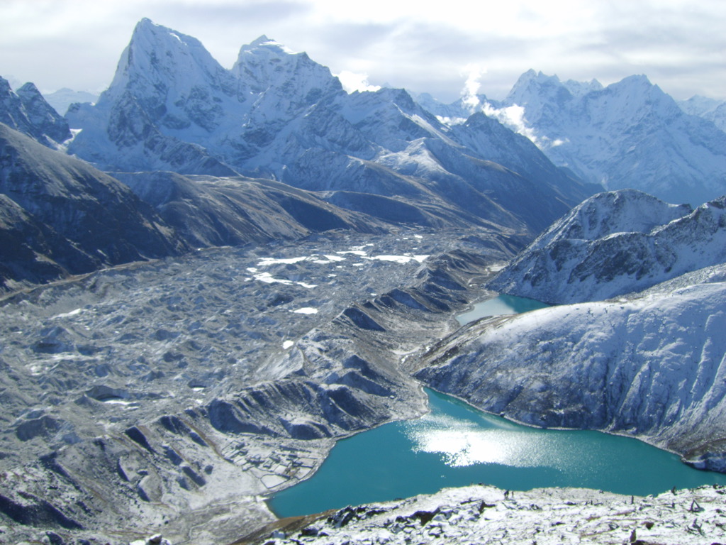 Rondreis Nepal uitzicht vanaf Gokyo Ri