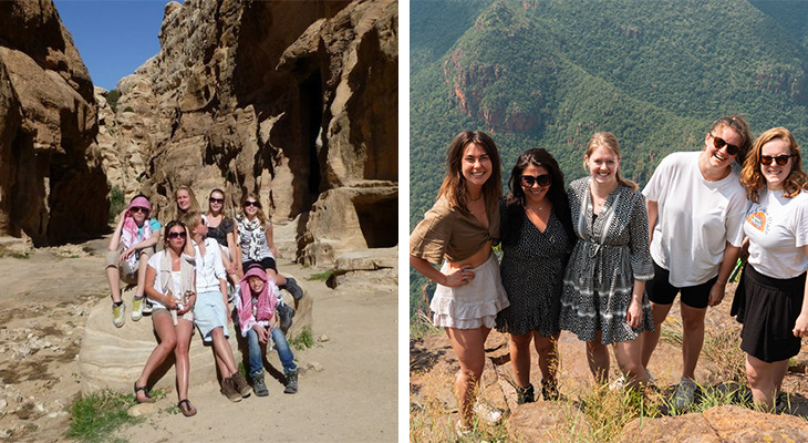 Céline in Jordanië & Zuid-Afrika Céline in Jordanië & Zuid-Afrika