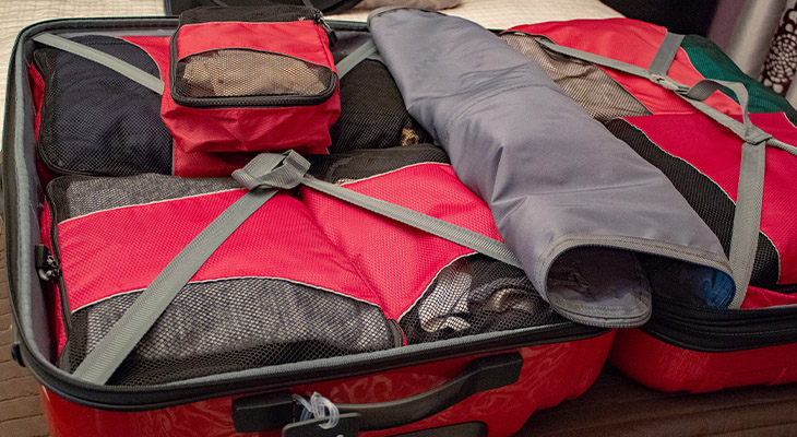 Cadeau voor reiziger packing cubes