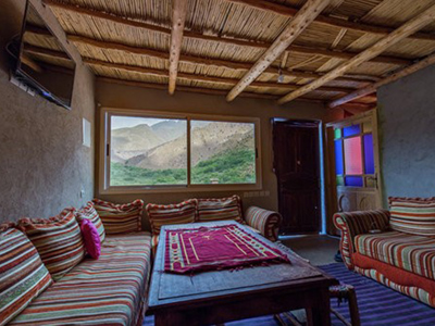 Riad Dar Tagine woonkamer