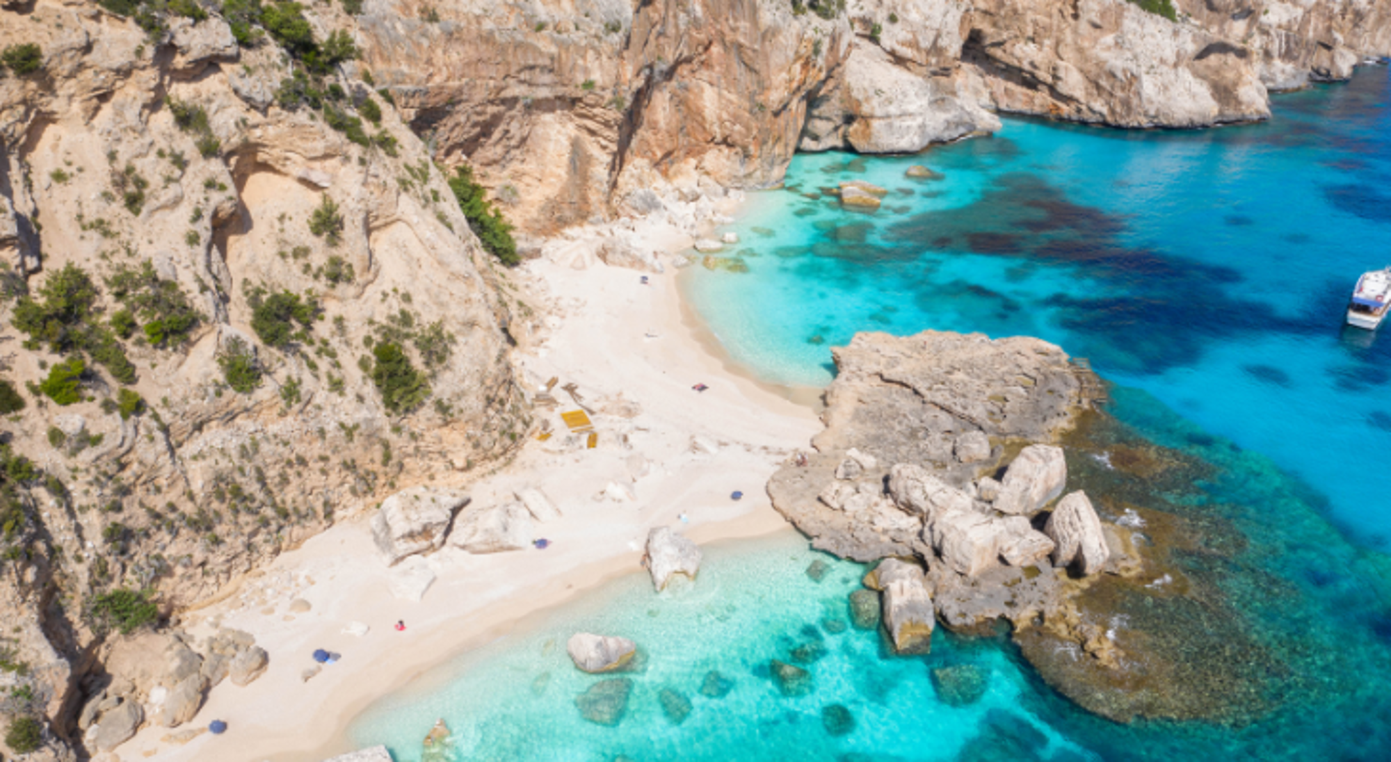 Cala Mariolu in Italië
