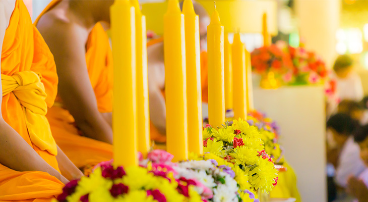 Asanha Bucha Dag en boeddhistische vastendag Asanha Bucha Dag en boeddhistische vastendag